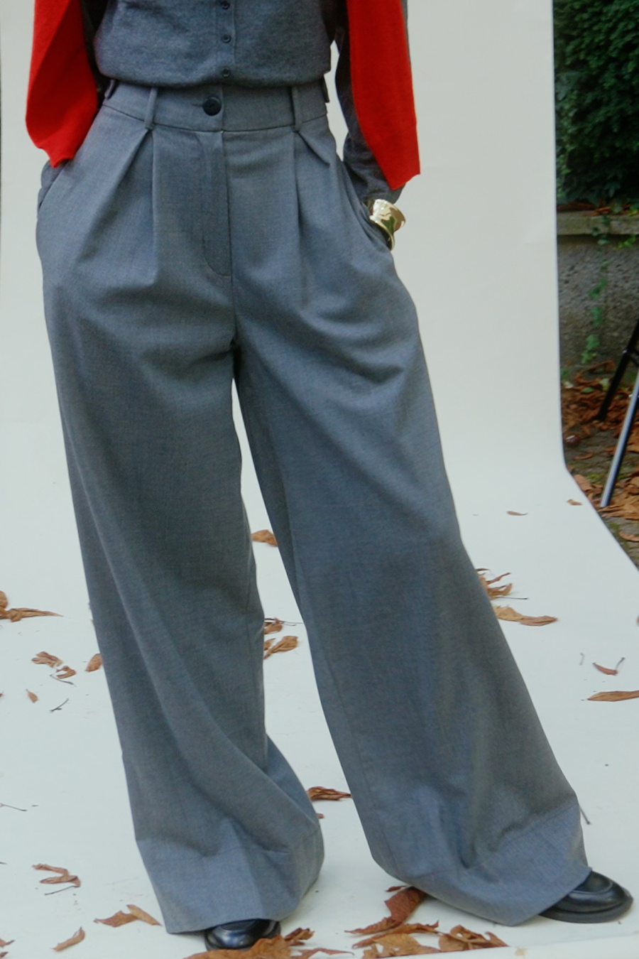 Pants LENNY - dark grey