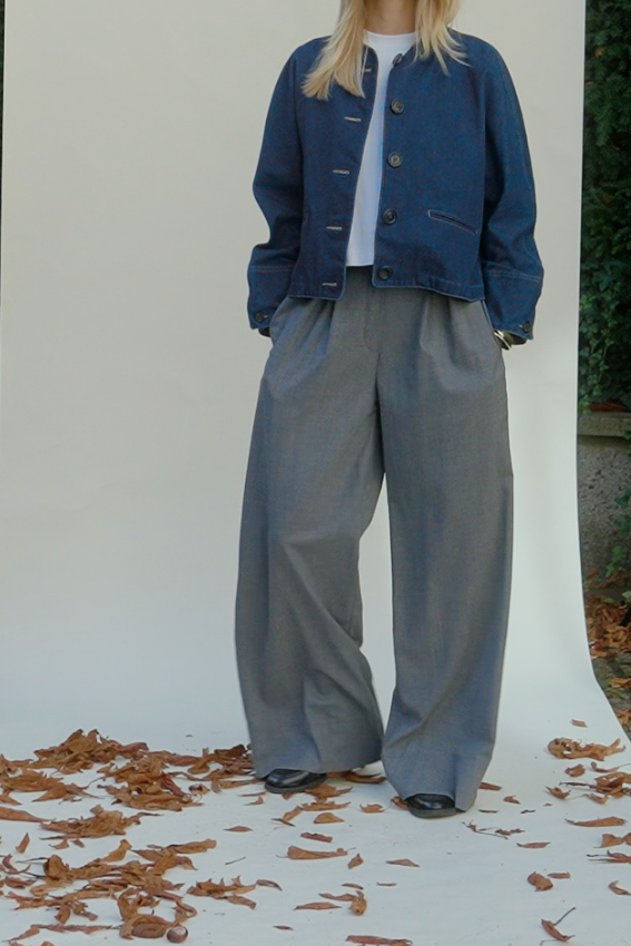 Pants LENNY - dark grey