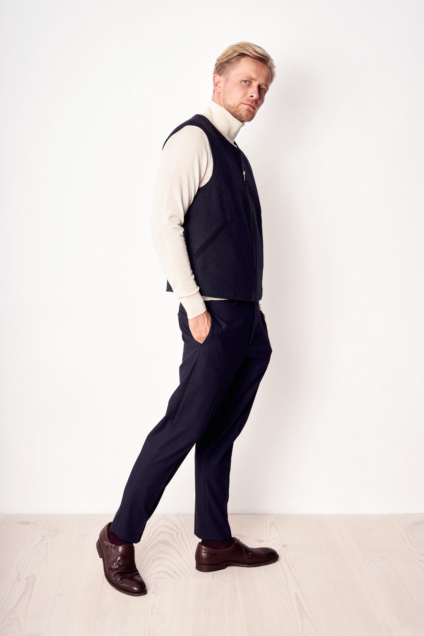 Vest HARRY - deep blue
