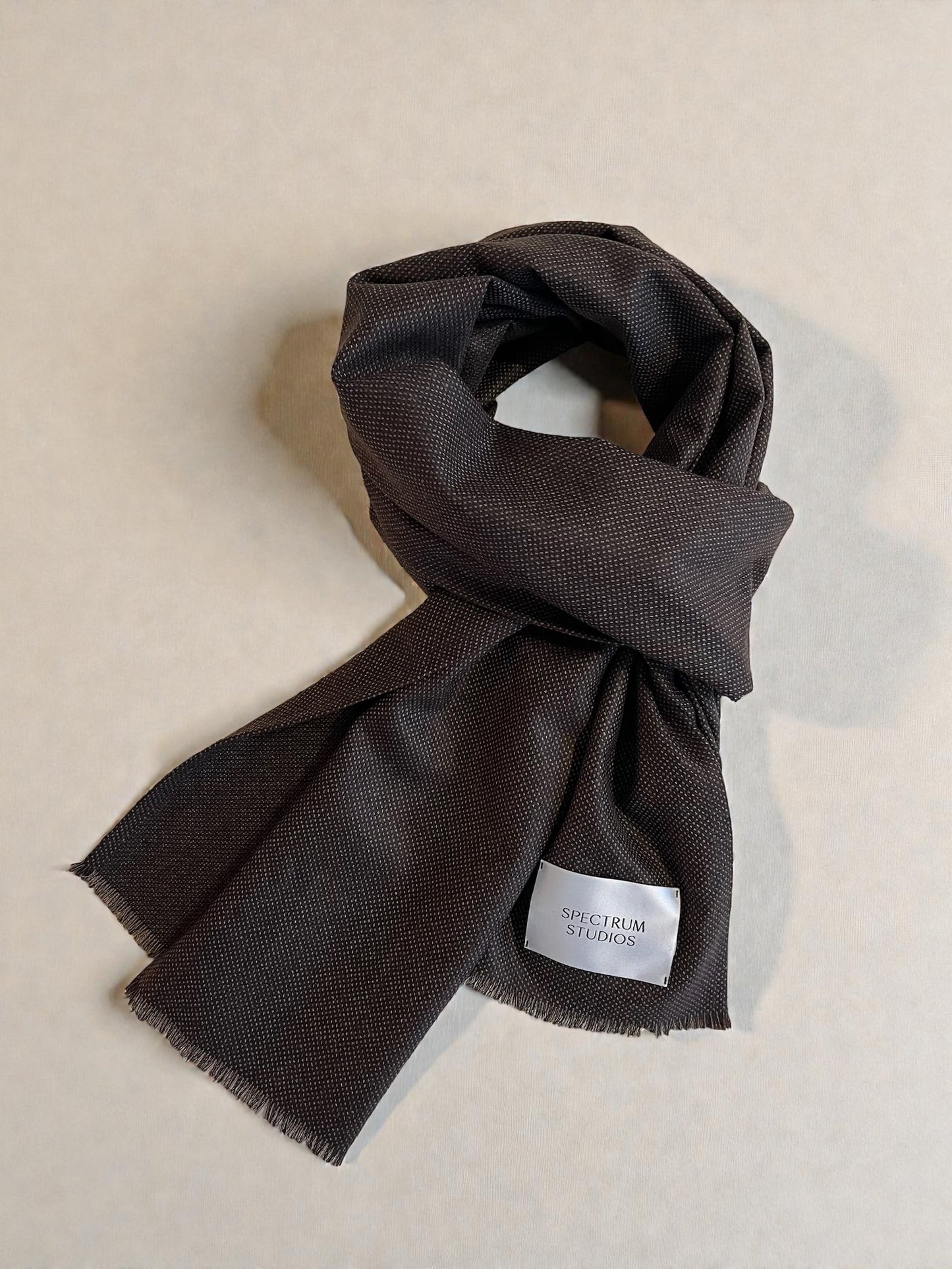 Scarf PIERRE in brown