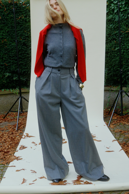 Pants LENNY - dark grey