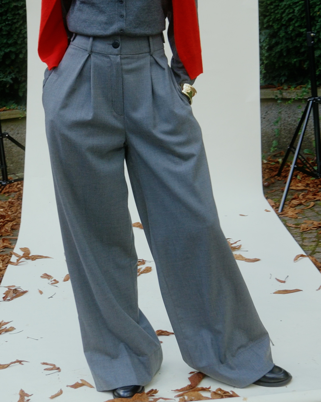 Pants LENNY - dark grey