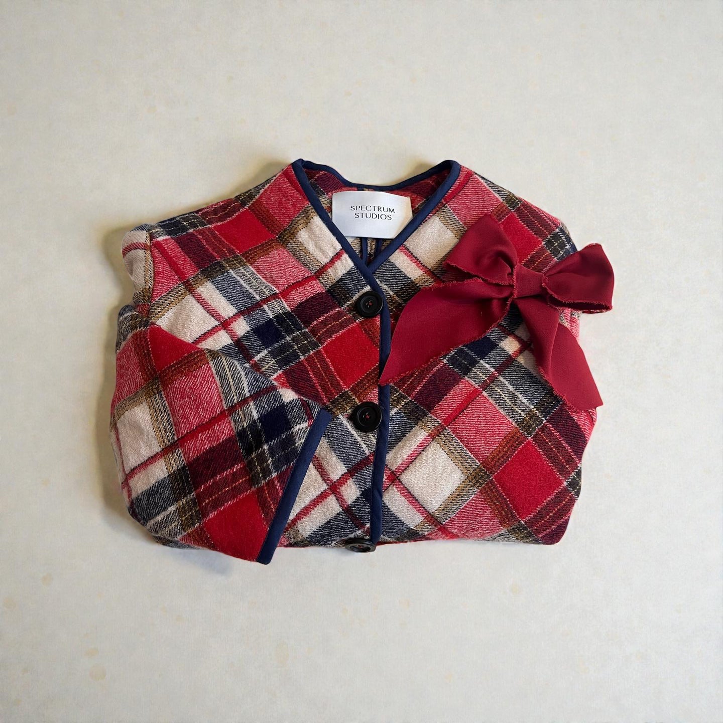 Kid's Jacket ROMY in red checked