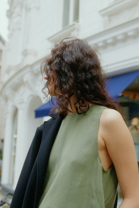 Top FAB - olive