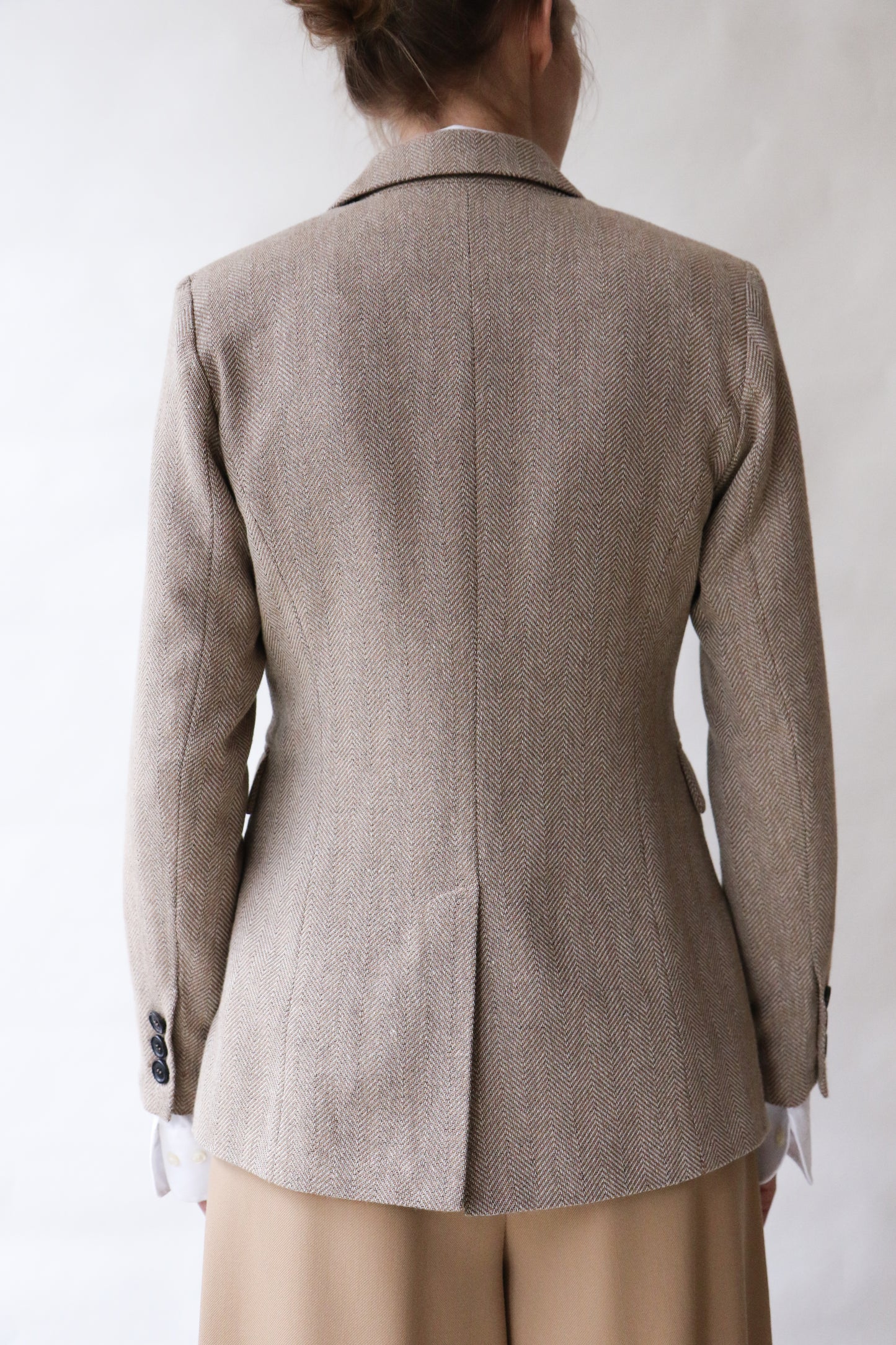 Blazer MAG - heringbone brown