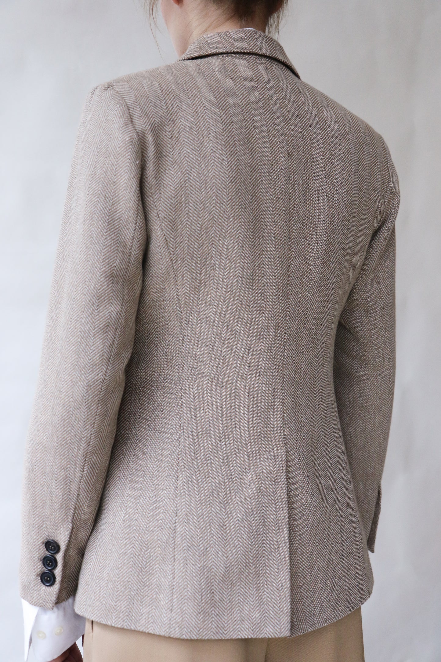 Blazer MAG - heringbone brown