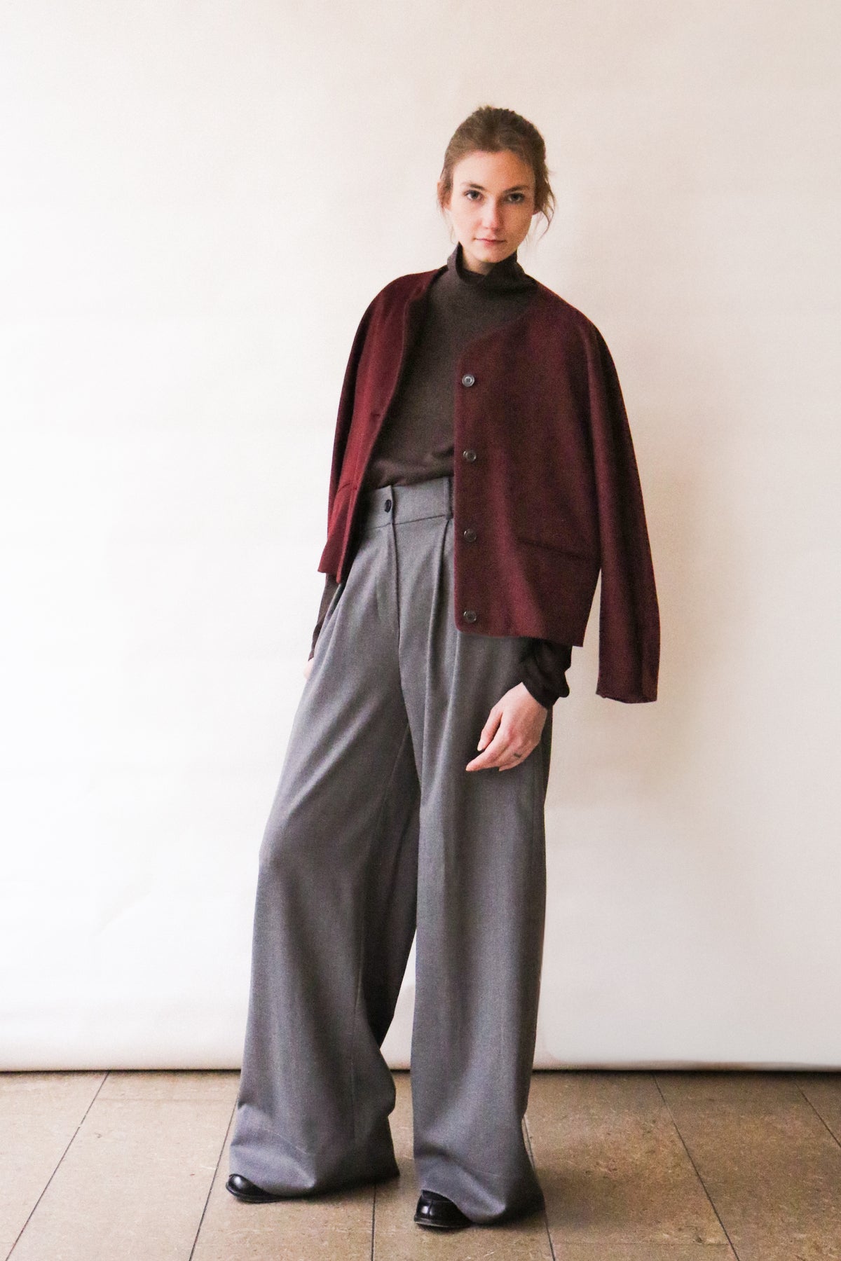 Pants LENNY - dark grey