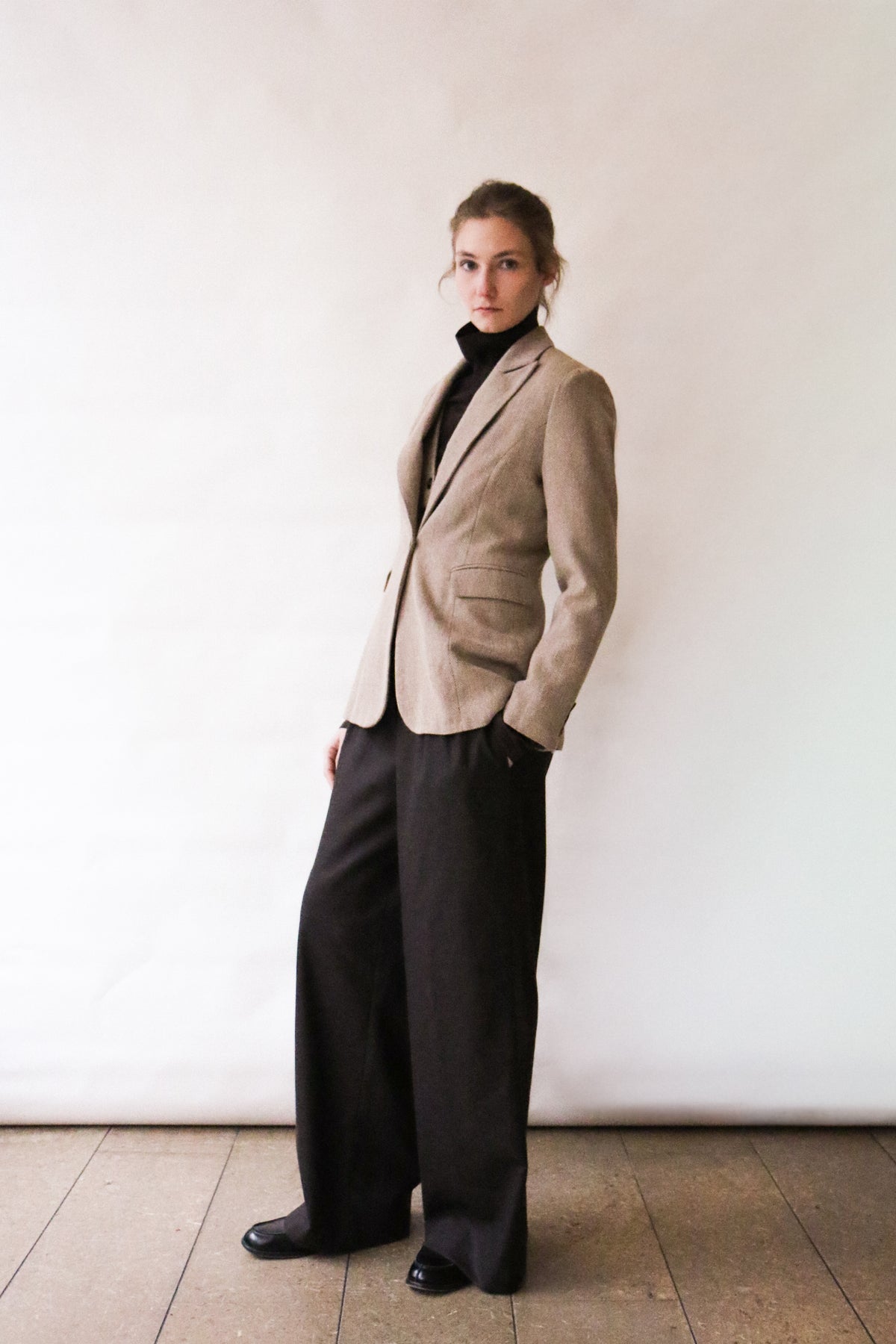 Blazer MAG - herringbone brown