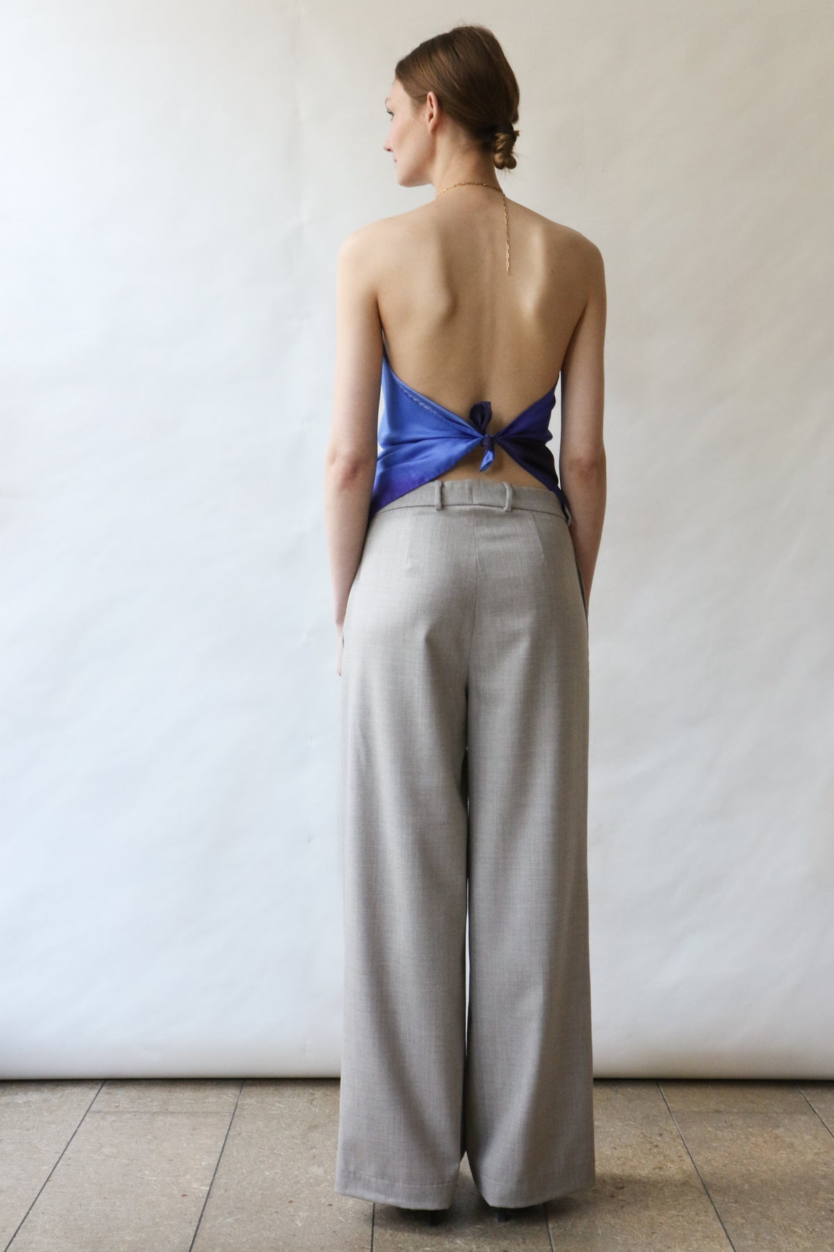 Pants ABBIE - light grey