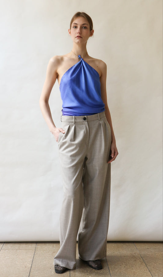 Pants ABBIE - light grey