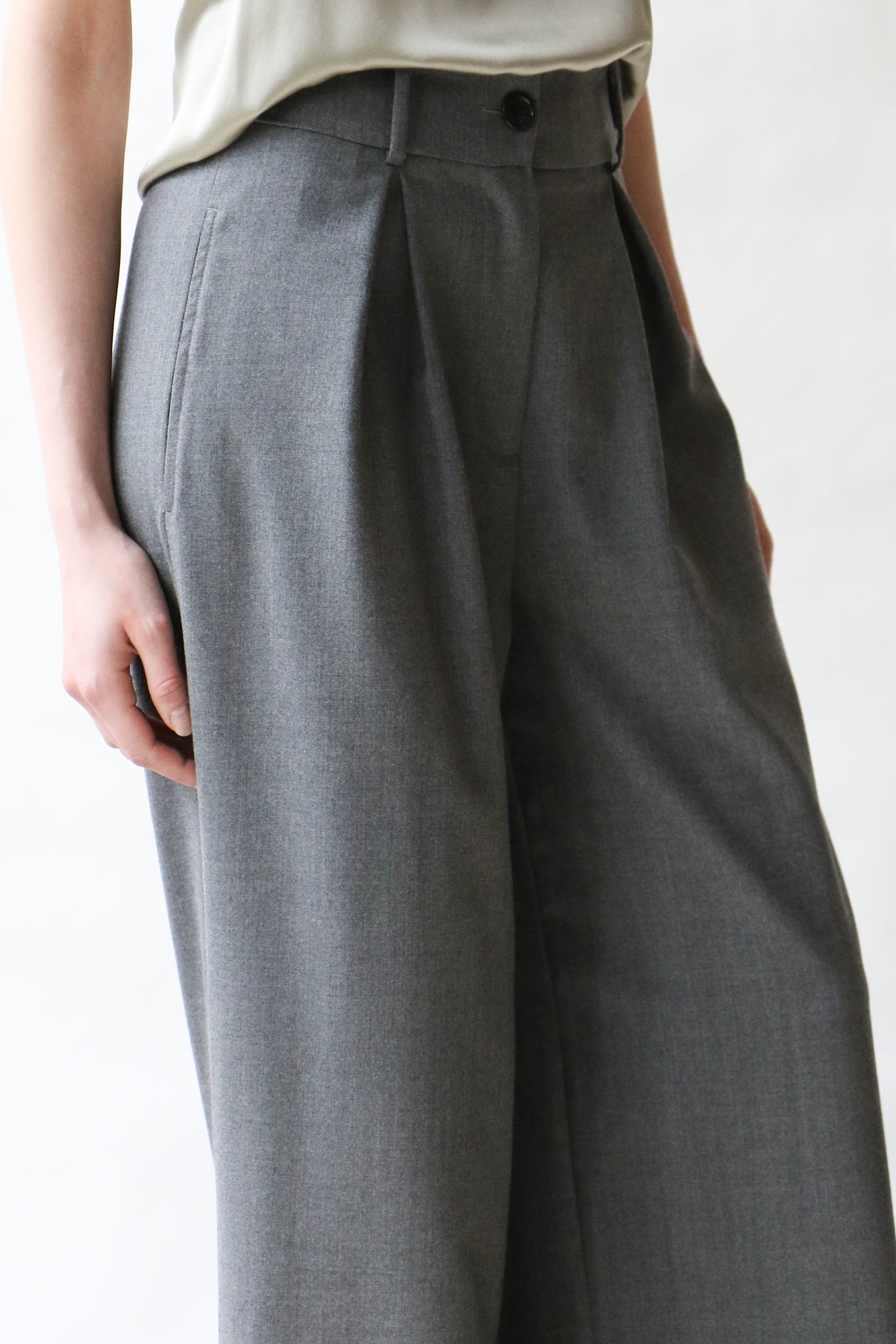 Pants LENNY - dark grey